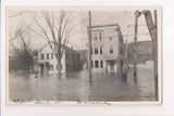 NY, WATERFORD - Upper Third St w/houses, flood (original SOLD) - MB0315