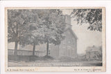 NY, WEST CHAZY - M E Church, @1922 M D Clark Co postcard - SH7007