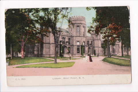 NY, West Point - Library postcard about 1913 - A17007
