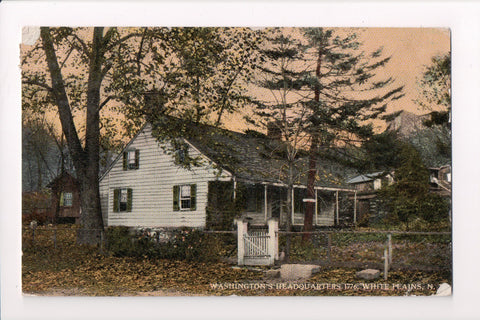 NY, WHITE PLAINS - Washingtons Headquarters - @1912 postcard - CP0645