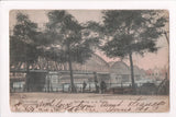 Foreign postcard - ROTTERDAM, Netherlands - Spoororug o d Maas - D17446