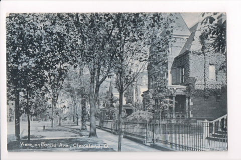 OH, Cleveland - Euclid Ave view from about 1907 - B06110