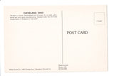 OH, CLEVELAND Greetings from, Large Letter postcard - B08284