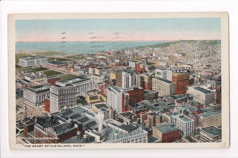 OH, Cleveland - Bird Eye View, Guardian Bank (ONLY Digital Copy Avail) - S01536