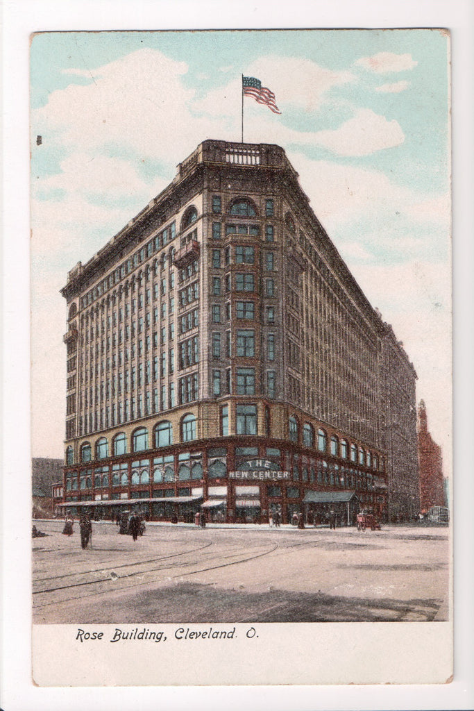 OH, CLEVELAND - Rose Building, The New Center postcard - SH7316