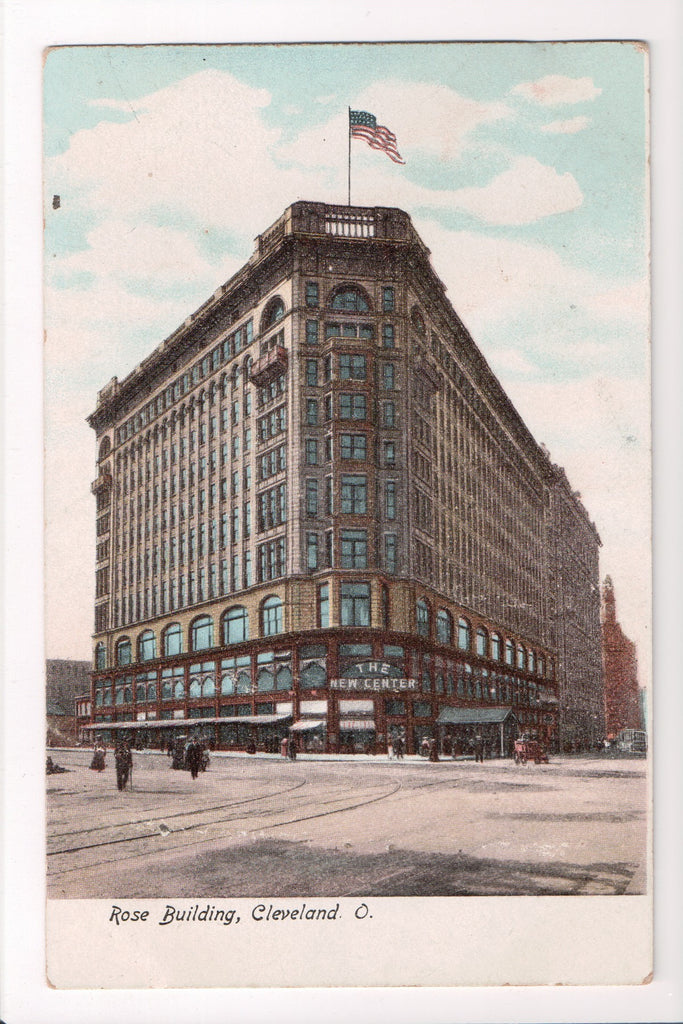 OH, Cleveland - Rose Building, The New Center postcard - SH7316