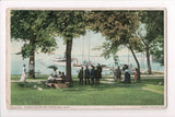 OH, Put in Bay - park scene, people (ONLY Digital Copy Avail)- CP0309