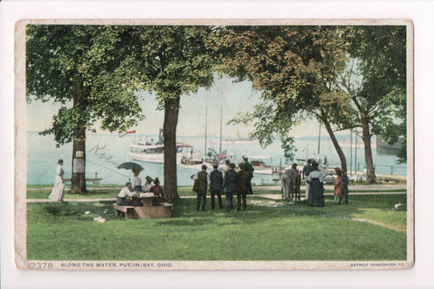 OH, Put in Bay - park scene, people (ONLY Digital Copy Avail)- CP0309