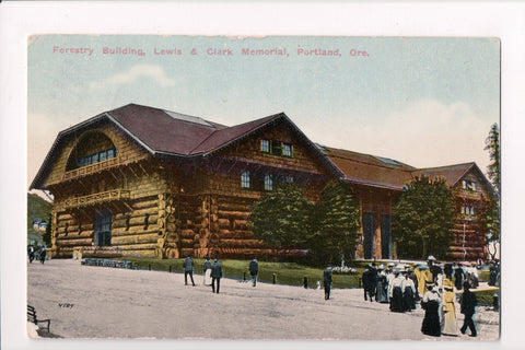 OR, Portland - Forestry Building, Lewis and Clark Memorial - C17381