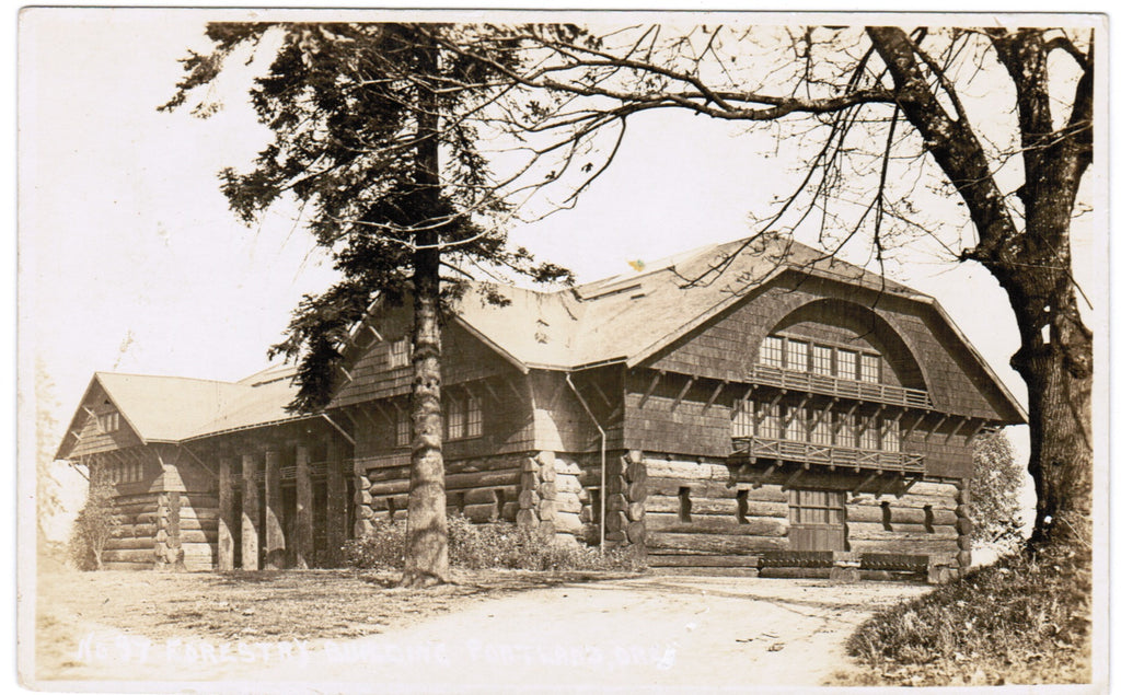 OR, Portland - Forestry Building - RPPC postcard - R00315