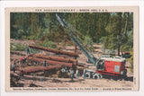 OH, Marion - OSGOOD Co manufacturer Advertisement - Crane, logs, men - C17064