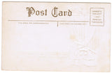 Vintage Patriotic Postcard, drape of Red-White-Blue, Eagle, Ax - 606253