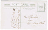 Vintage Patriotic Postcard Washington, US Flag - C08507