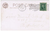Vintage Patriotic Postcard St John State card for NY shield - C08516