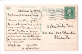PA, ALTOONA - P R R Station, depot, people, wrought iron fence (original SOLD) B17234