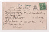 PA, CLEARFIELD - Market and Second Sts - Bank, Dr Leipold Dentist - @1912 - C086