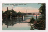 PA, Easton - Old Wooden Bridge, Lehigh River (ONLY Digital Copy Avail) - B17168