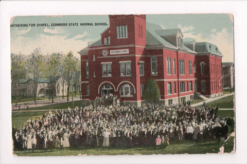 PA, Edinboro - Edinboro State Normal School, gathering for Chapel - G06052