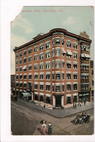 PA, Harrisburg - Metropolitan Hotel - MB0028 **DAMAGED / AS IS**