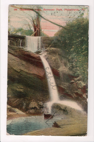 PA, Philadelphia - Fairmont Park, Chamonour Lake - z17013 **DAMAGED / AS IS**