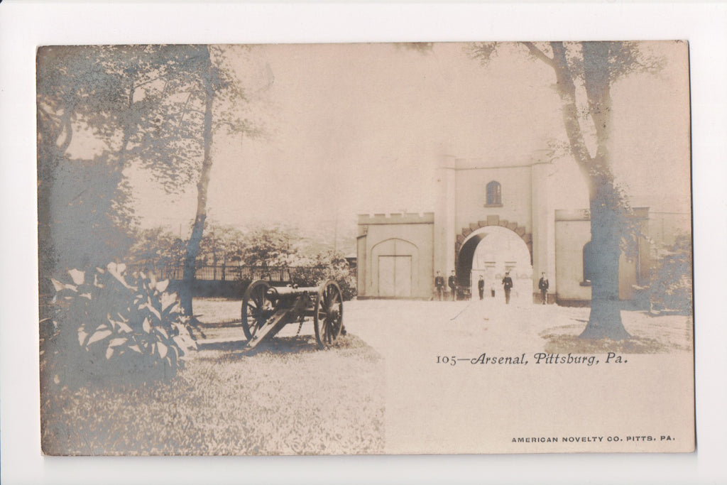 PA, PITTSBURG - Arsenal, Canon, uniformed men (ONLY Digital Copy Avail) - C08602