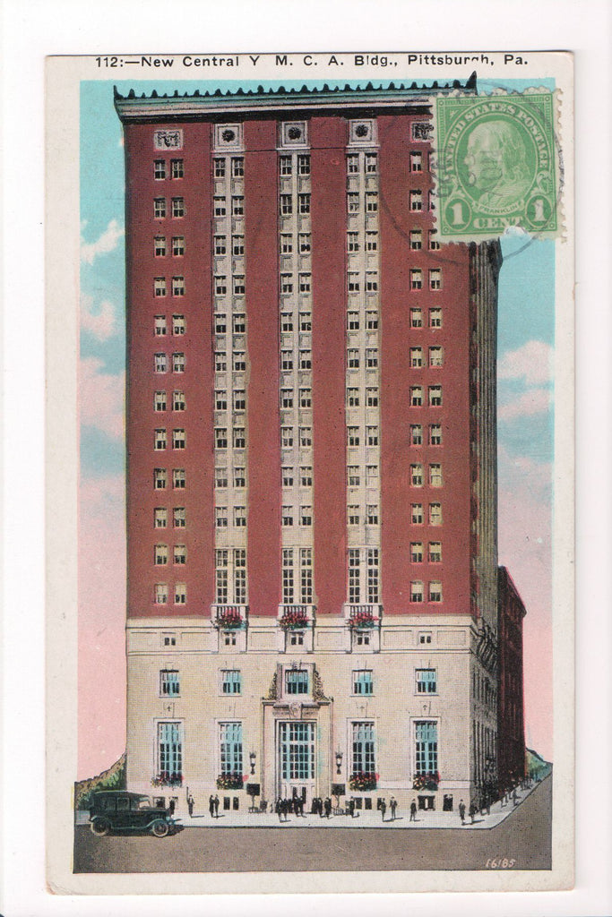 PA, PITTSBURGH - New Central YMCA bldg - Union News Co - CP0155