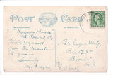 PA, Mount Pocono - Post Office closeup postcard - F09288
