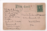 PA, READING - 6th and Penn Sts - Parade of sorts - postcard - A06180