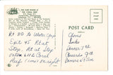 PA, Tannersville - Coral Reef - The Surf Room postcard - G17012