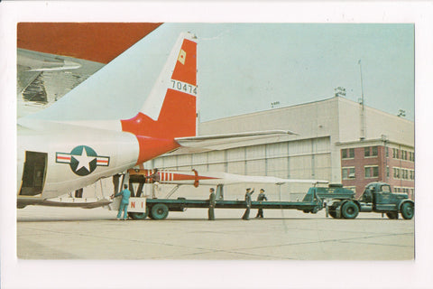 Military Postcard - Lockheed X-17 Missile, Lockheed Hercules prop jet - G17023