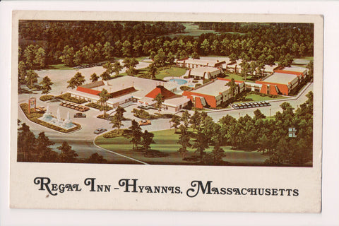 MA, Hyannis - Regal Inn Motor Hotel postcard - Q-0095