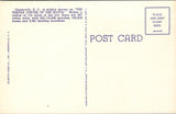 SC, GREENVILLE - Weave Room in Textile Mill, machinery up close postcard - R0012