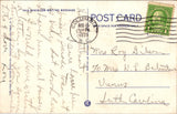 SC, COLUMBIA - Twin Lakes building, swing set in pool, people postcard - R00123