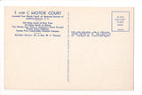 SC, Myrtle Beach - T and C MOTOR COURT - postcard - R00131