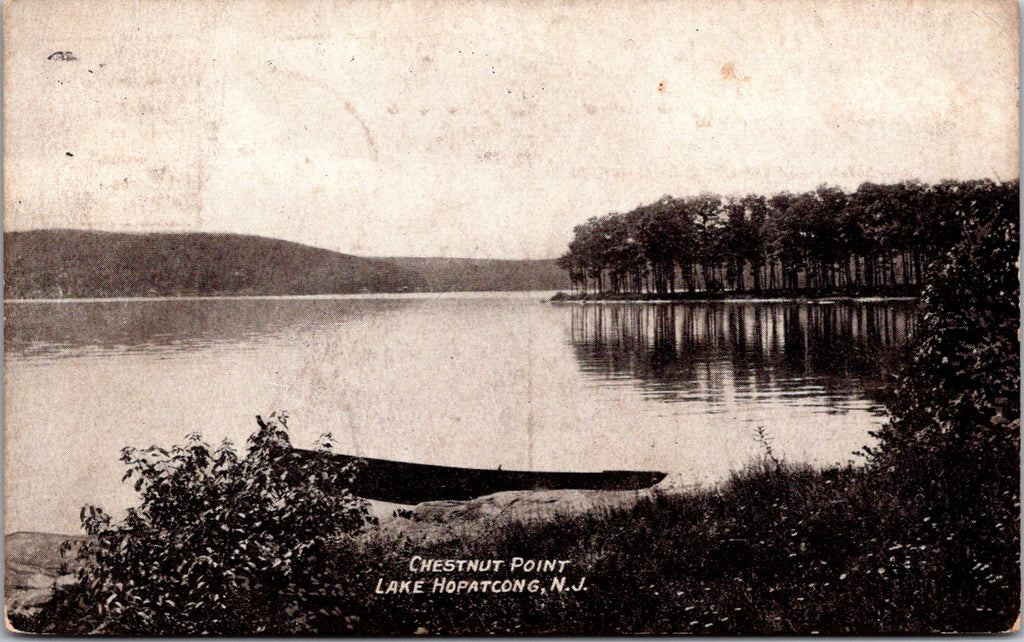 NJ, CHESTNUT POINT - Lake Hopatcong - @1910 postcard - R00154