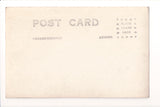 OH, CAMP PERRY - Mess Hall - army men in wagon - RPPC - R00310