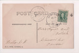 OH, NEWPORT - RPPC - Bird Eye of town - H T Wise RPPC - R00394