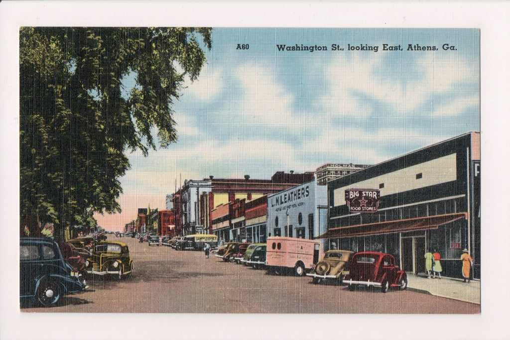 GA, Athens - Washington St / Tampa Nugget truck etc - R00413