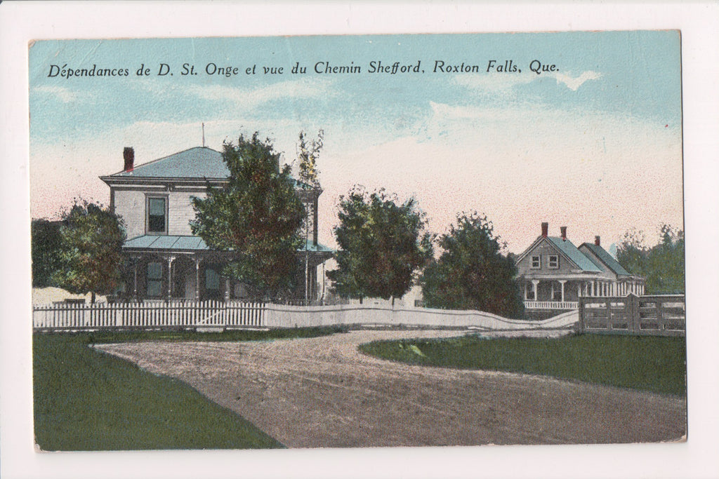 Canada - ROXTON FALLS, QC - dependances de D St Onge (original SOLD) - R00582