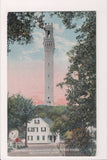 MA, Provincetown - Pilgrim Monument from Ryder St - R00899