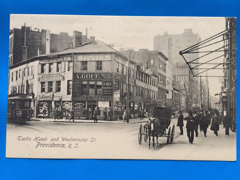 RI, PROVIDENCE - Turks Head, Westminster St (original SOLD) - A10072