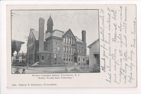 RI, Providence - Messer Grammar School - Randall publisher - A12289
