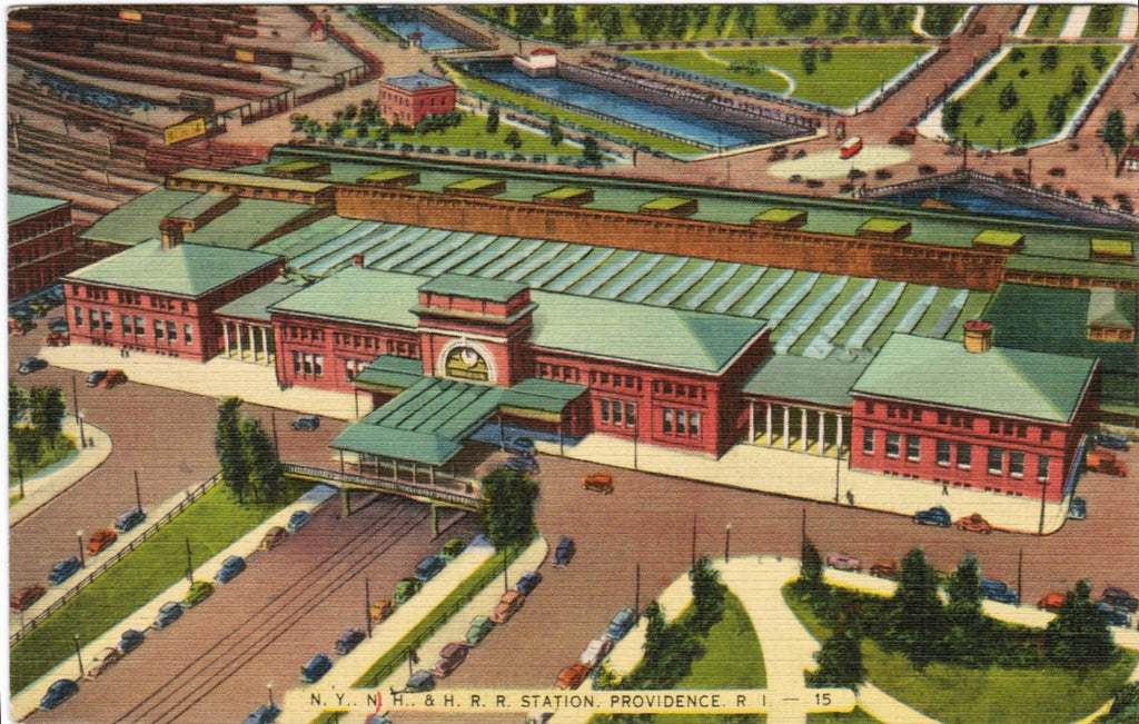 RI, PROVIDENCE - NY, NH and HRR Station BEV - C08539