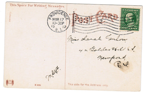 pm FLAG KILLER - RI, Providence - 1912 cancel - E04139