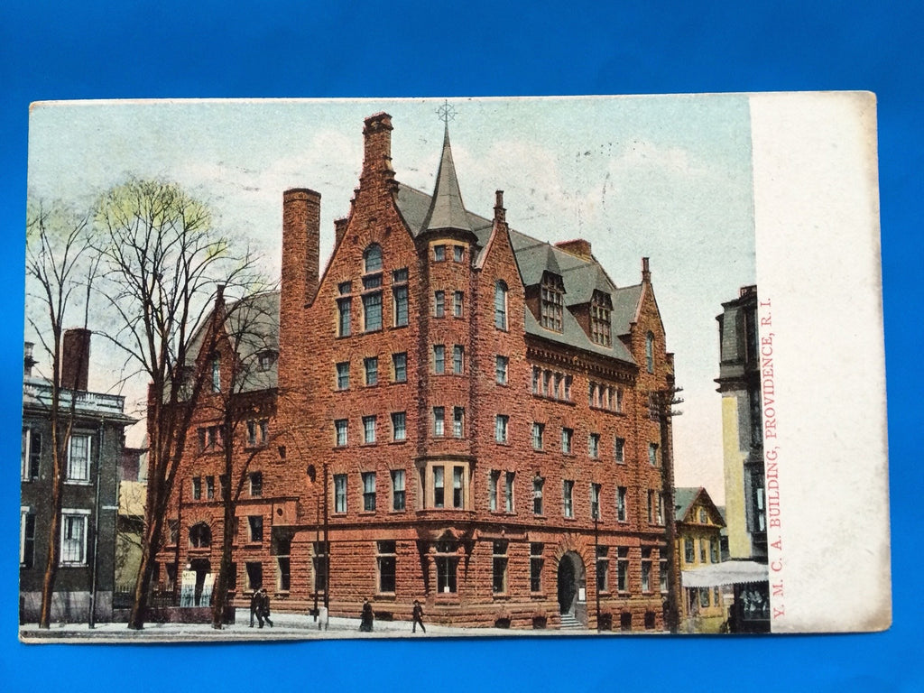 RI, PROVIDENCE - YMCA building postcard - E04139