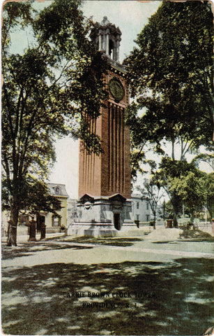 RI, Providence - Brown Univ, Clock Tower (ONLY Digital Copy Avail) - E04300