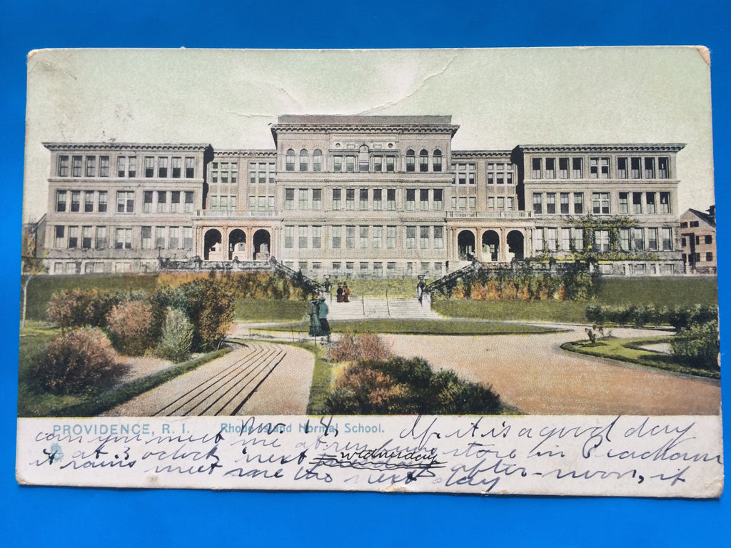 RI, PROVIDENCE - Rhode Island Normal School postcard - H15072