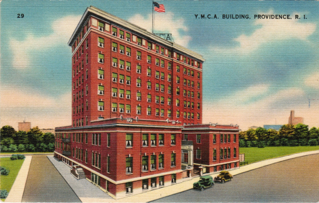 RI, Providence - YMCA building postcard - S01723