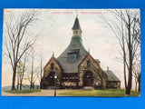 RI, WEST LONDALE - Christ Church closeup postcard - A12074