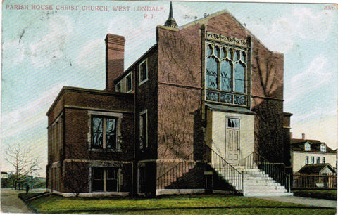RI, WEST LONDALE - Christ Church, Parish House - A12075